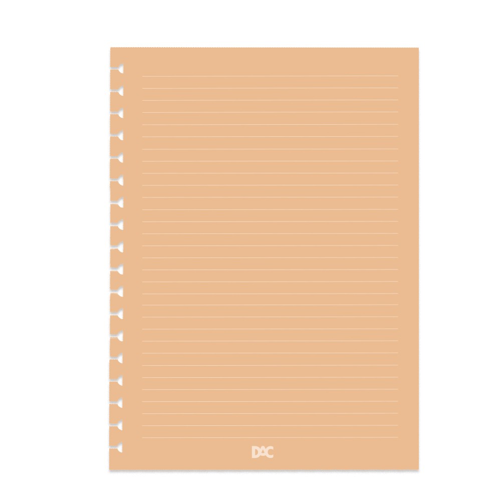 Refil de Folhas para Caderno Smart Universitário Laranja - 4496RE