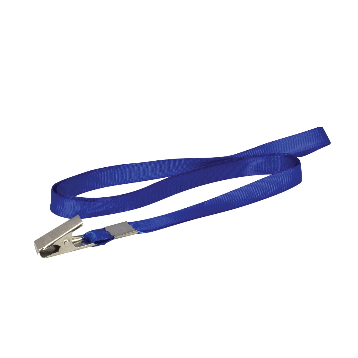 Cordão de Tecido Azul p/ Crachá