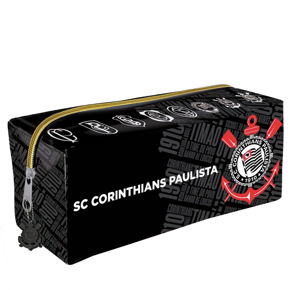 Estojo PVC Cristal GG Corinthians - 5273