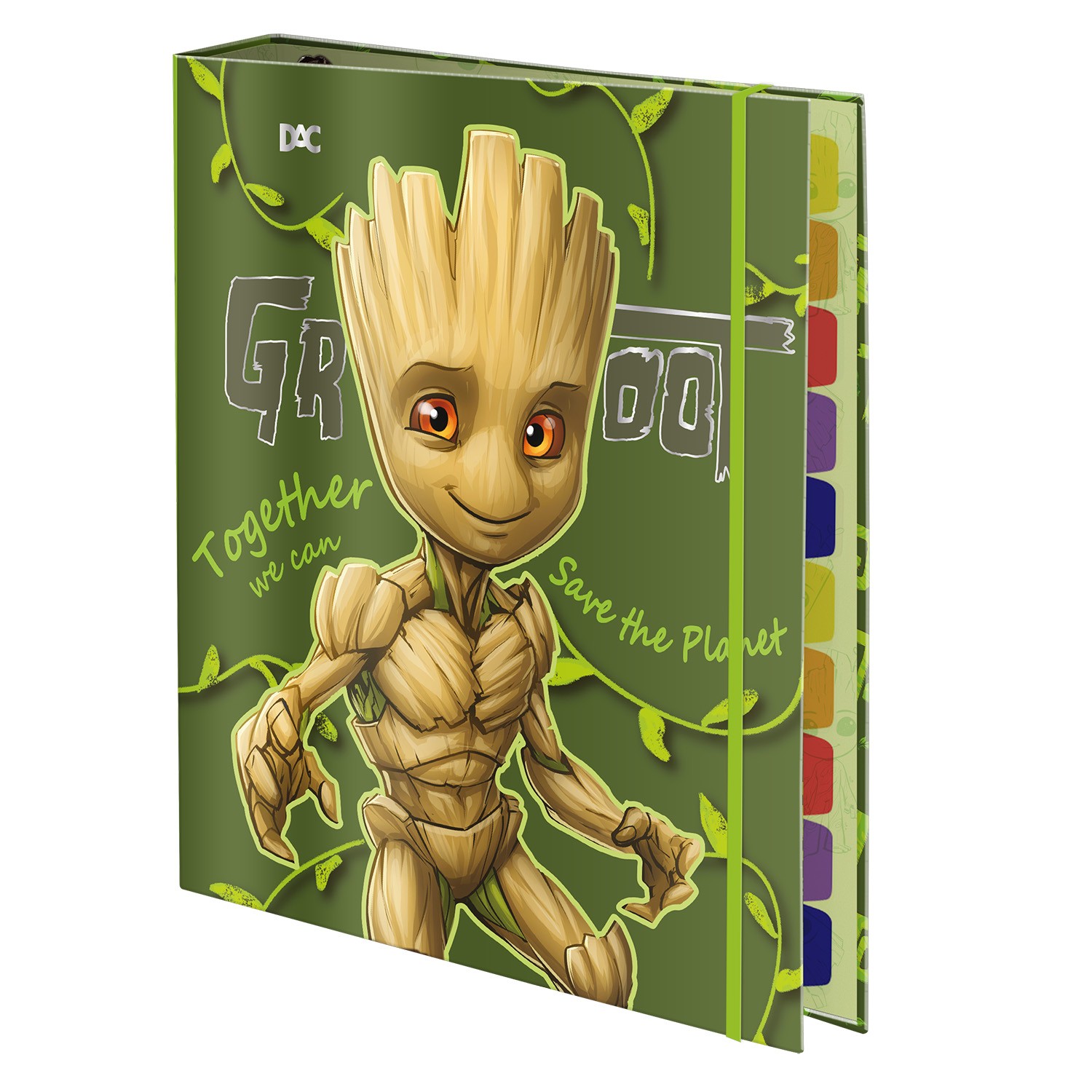 Fichário Universitário com Elástico Groot - 5065