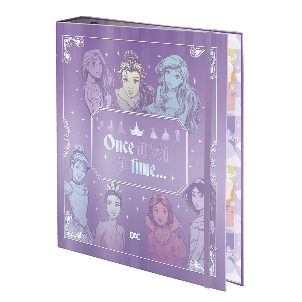 Fichário Universitário com Elástico Princesas - 5175