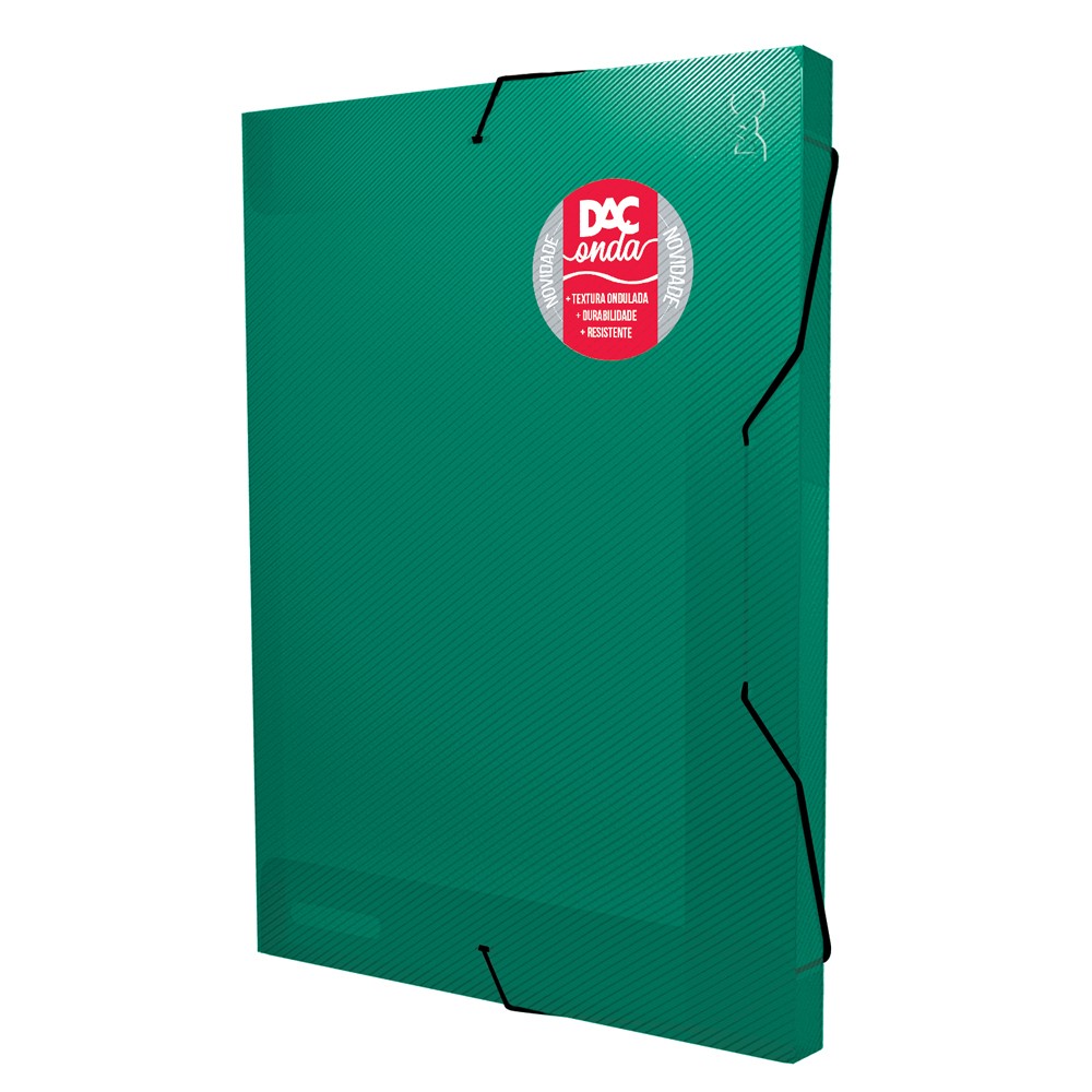 Pasta Aba Elástica Onda Lombo 4cm Verde - 404PP-VD