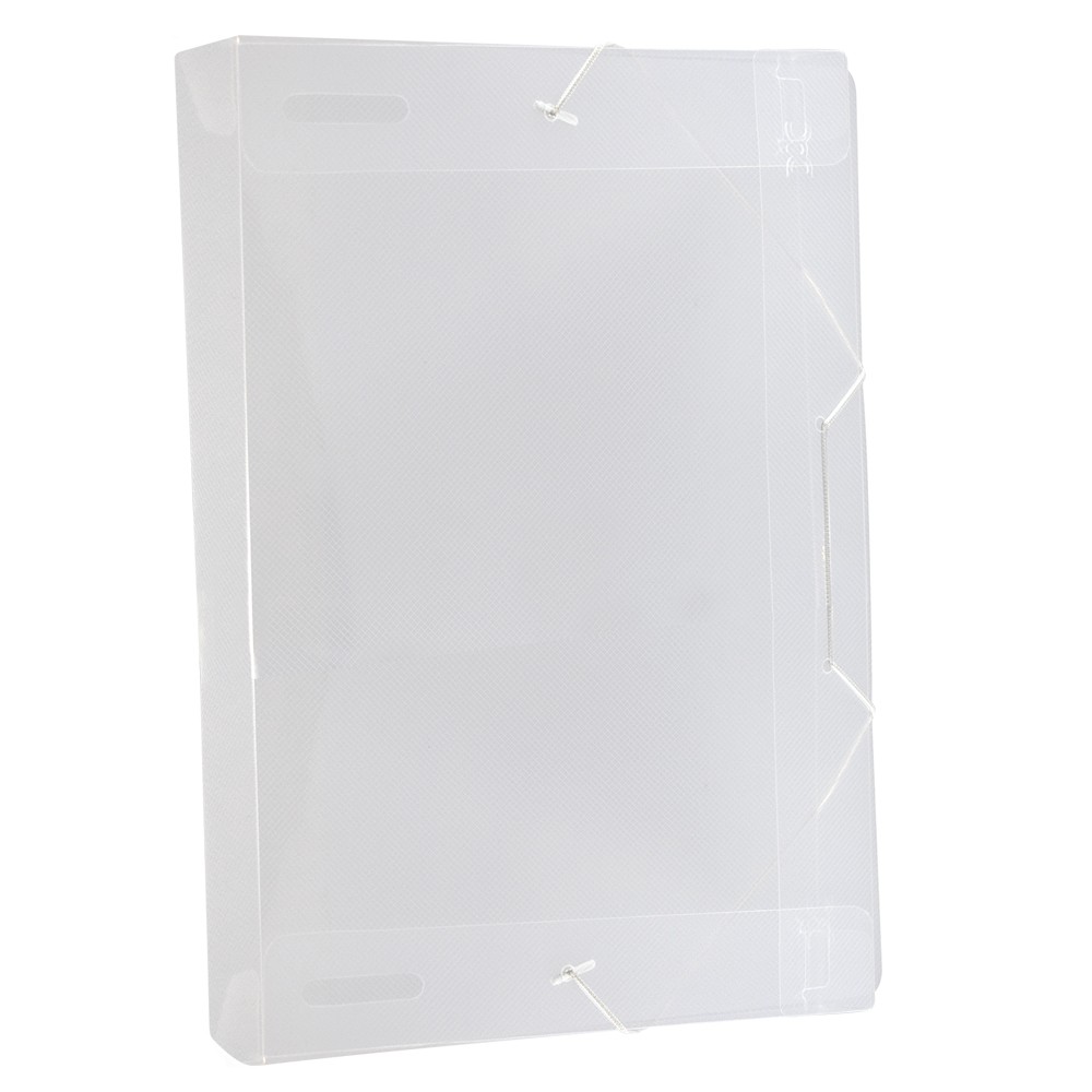 Pasta Aba Elástica Line Lombo 5,5cm Transparente - 505PP-TR