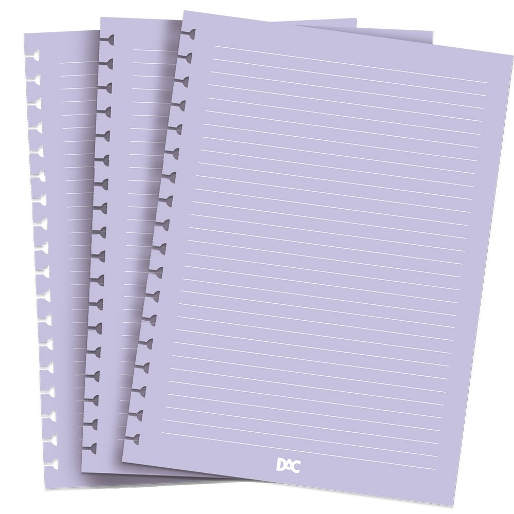 Refil de Folhas para Caderno Smart Universitário Lilás - 4049RE