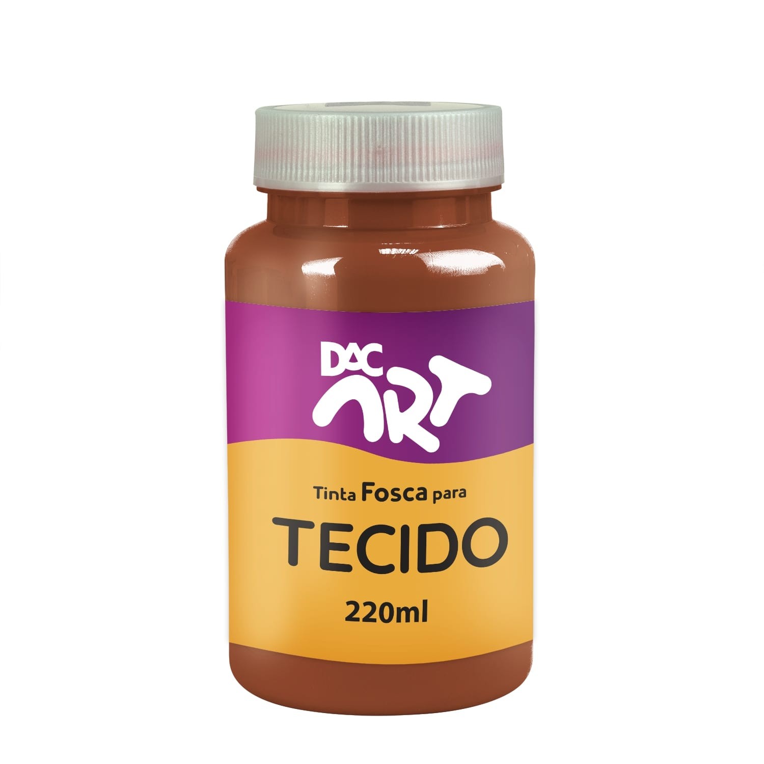 Tinta Fosca para Tecido 220ml Marrom - 22003-5