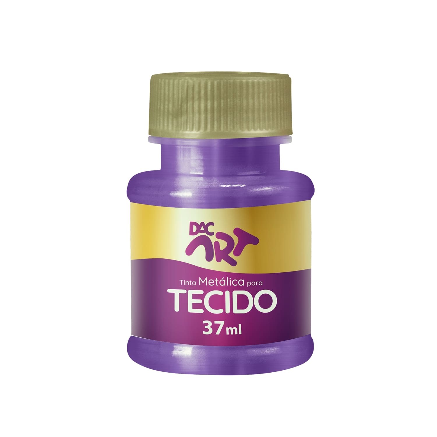 Tinta Metálica para Tecido 37ml Violeta - 24001-23