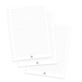 Refil de Folhas para Caderno Smart Universitário Branca - 1833RE