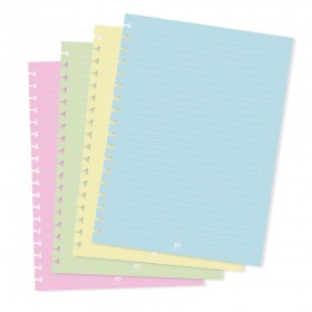 Refil de Folhas para Caderno Smart Universitário Colorida - 3724RE