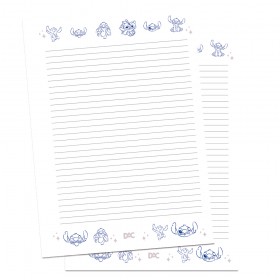 Refil de Folhas para Fichário Universitário Stitch - 4454RE