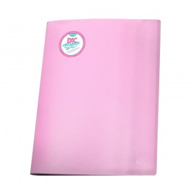 Pasta Catálogo A4 Rosa com 10 Envelopes Médios - 808PP-RS