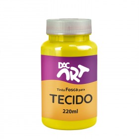 Tinta Fosca para Tecido 220ml Amarelo Ouro - 22003-3