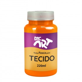 Tinta Fosca para Tecido 220ml Laranja - 22003-9
