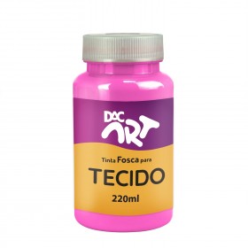 Tinta Fosca para Tecido 220ml Rosa - 22003-16