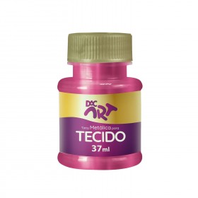 Tinta Metálica para Tecido 37ml Cereja - 25001-39