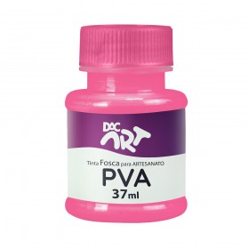 Tinta PVA Fosca 37ml Rosa - 26001-16