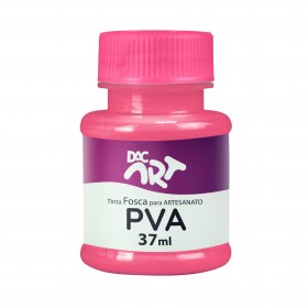 Tinta PVA Fosca 37ml Rosa Escuro - 26001-19