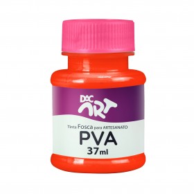 Tinta PVA Fosca 37ml Vermelho Vivo - 26001-8