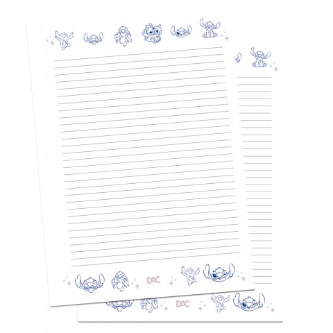 Refil de Folhas para Fichário Universitário Stitch - 4454RE
