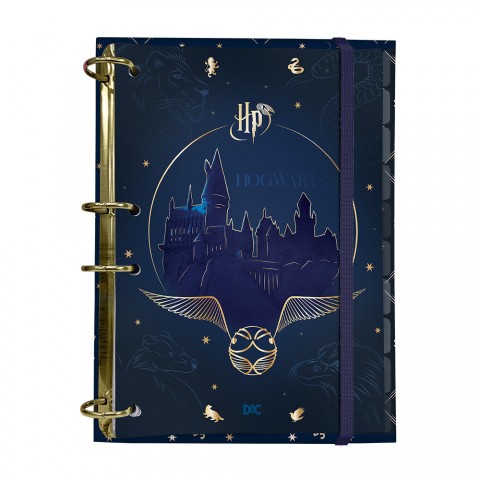 Fichário Colegial com Elástico Harry Potter - 4565