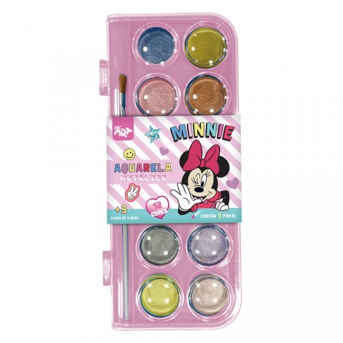 Paleta de Tinta Aquarela Metálica Minnie - 4720