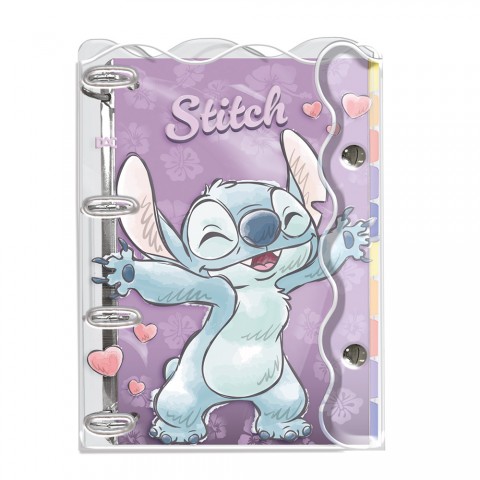 FichÃ¡rio Colegial PVC Cristal Stitch - 5318