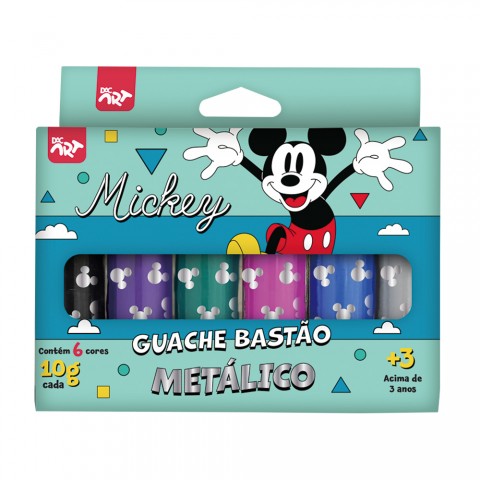 Guache Bastão Metálica Mickey - 4764