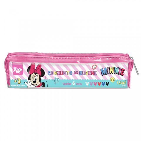 Kit Estojo com Guache Minnie - 4886