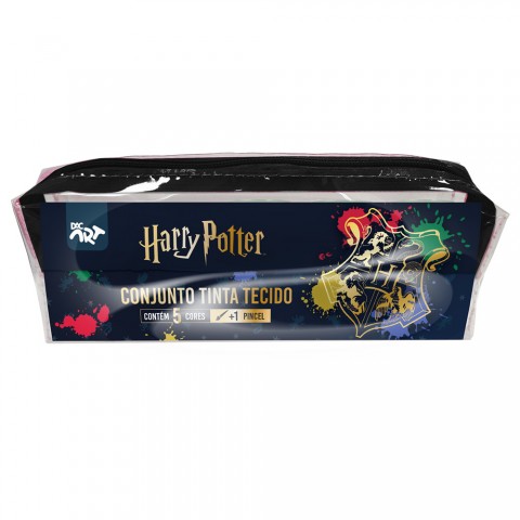 Kit Estojo com Tinta de Tecido Harry Potter - 4992