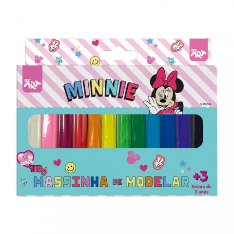 Massinha de Modelar 12 Cores Minnie - 4696