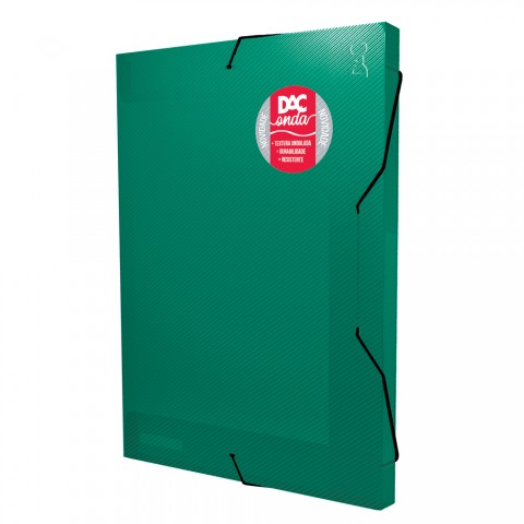 Pasta Aba Elástica Onda Lombo 4cm Verde - 404PP-VD