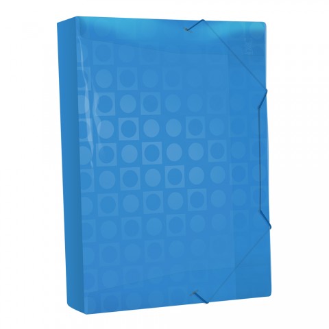 Pasta Aba Elástica Vision Lombo 5,5cm Azul - 305AZ