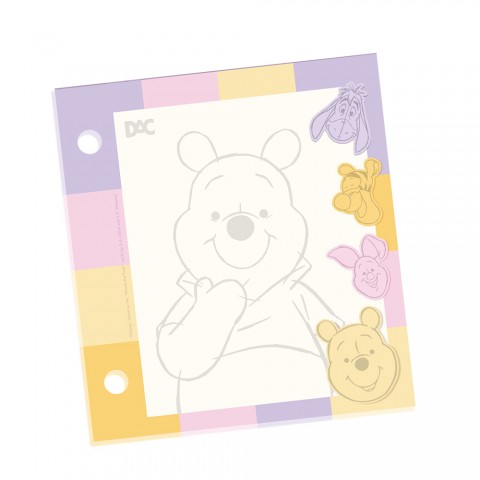 Refil de Folhas para Mini FichÃ¡rio Pooh - 5306