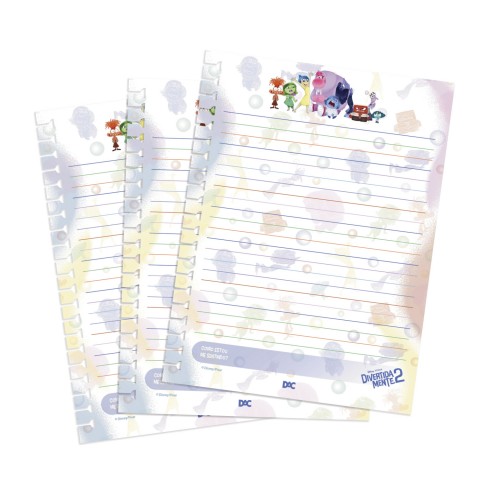 Refil de Folhas para Caderno Smart Universitário Divertidamente - 5034RE