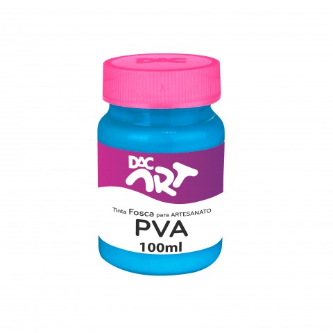 Tinta PVA Fosca 100ml Azul Celeste - 26002-11