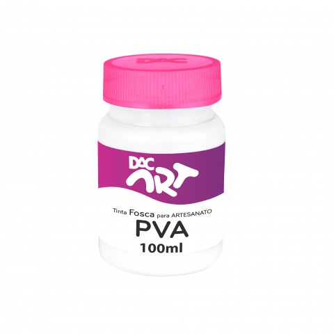 Tinta PVA Fosca 100ml Branca - 26002-1