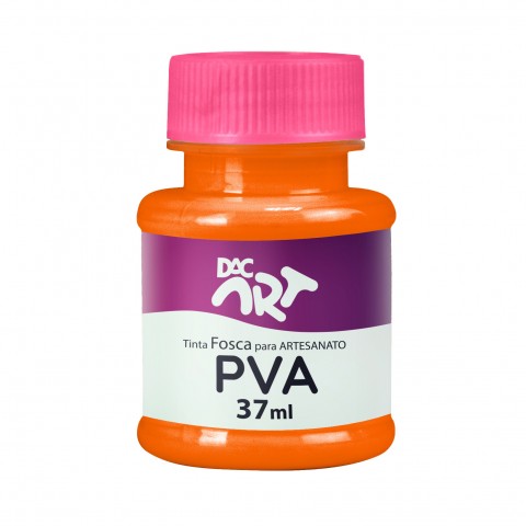 Tinta PVA Fosca 37ml Laranja - 26001-9