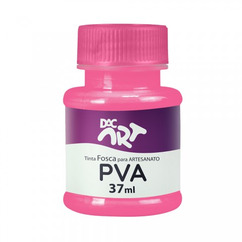 Tinta PVA Fosca 37ml Rosa - 26001-16