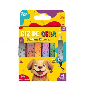 Giz de Cera Ponta Dupla - 5250