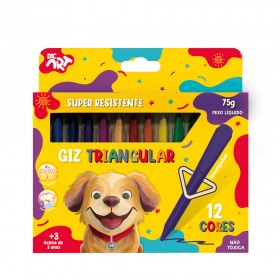 Giz de Cera Triangular - 5253