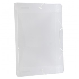 Pasta Aba Elástica Line Lombo 3cm Transparente - 503PP-TR