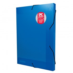 Pasta Aba Elástica Onda Lombo 4cm Azul - 404PP-AZ