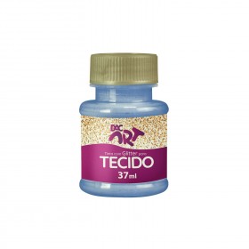 Tinta Glitter para Tecido 37ml Azul - 24001-48 