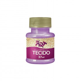 Tinta Glitter para Tecido 37ml Violeta - 24001-23