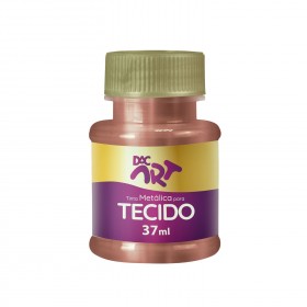 Tinta Metálica para Tecido 37ml Cobre - 25001-40