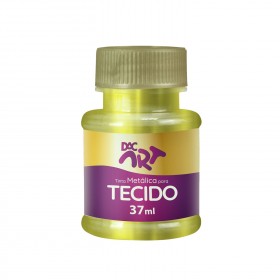 Tinta Metálica para Tecido 37ml Ouro - 25001-43
